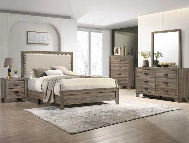 Millie Upholstered Bedroom Set photo 2