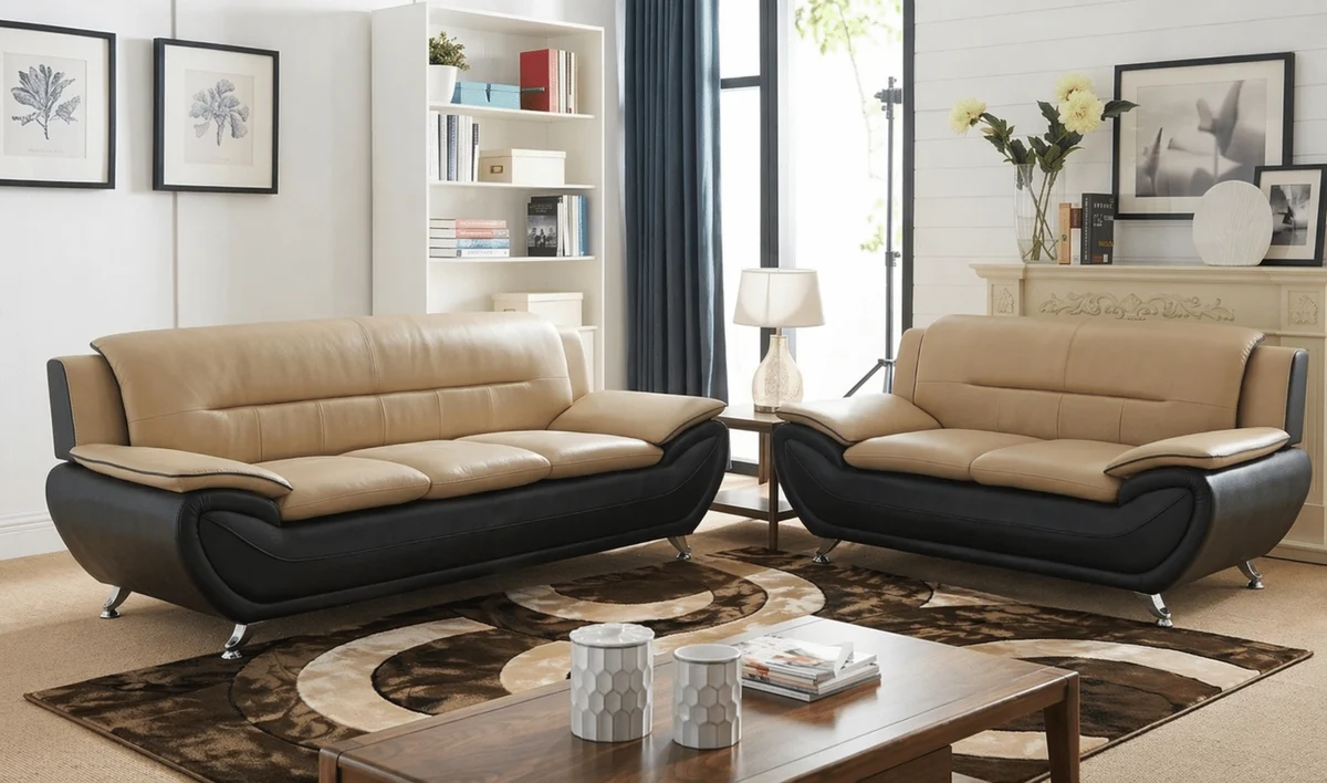 2pc Sofa and Loveseat photo 3