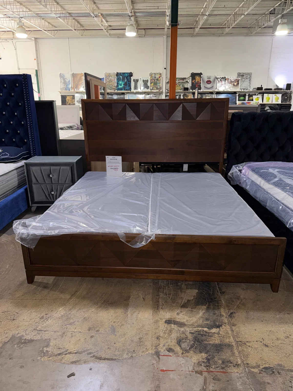 Aziel King Bed Frame photo 2