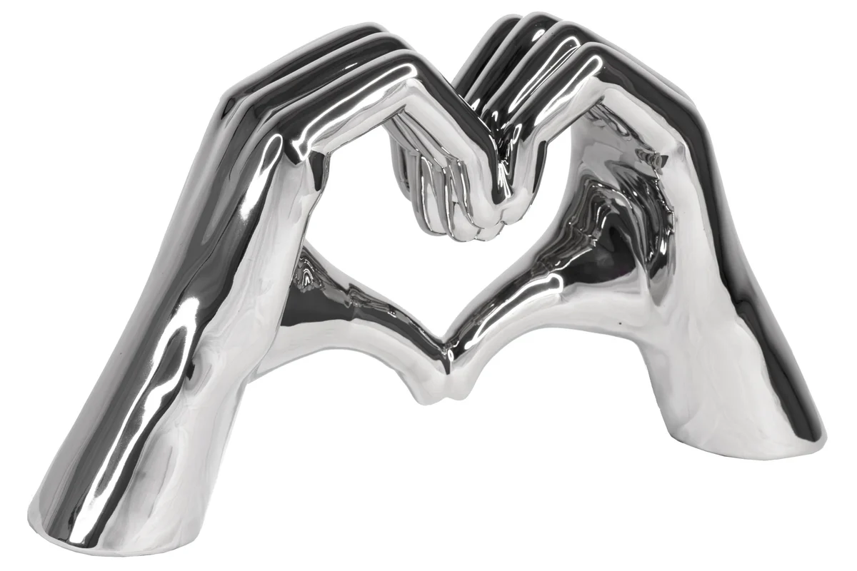 Heart Shaped Hands Sculpture photo 5