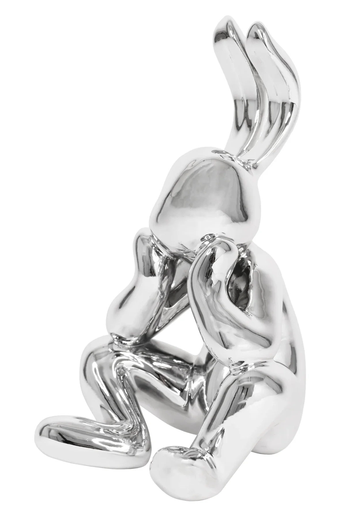 Sitting Chrome Bunny photo 2