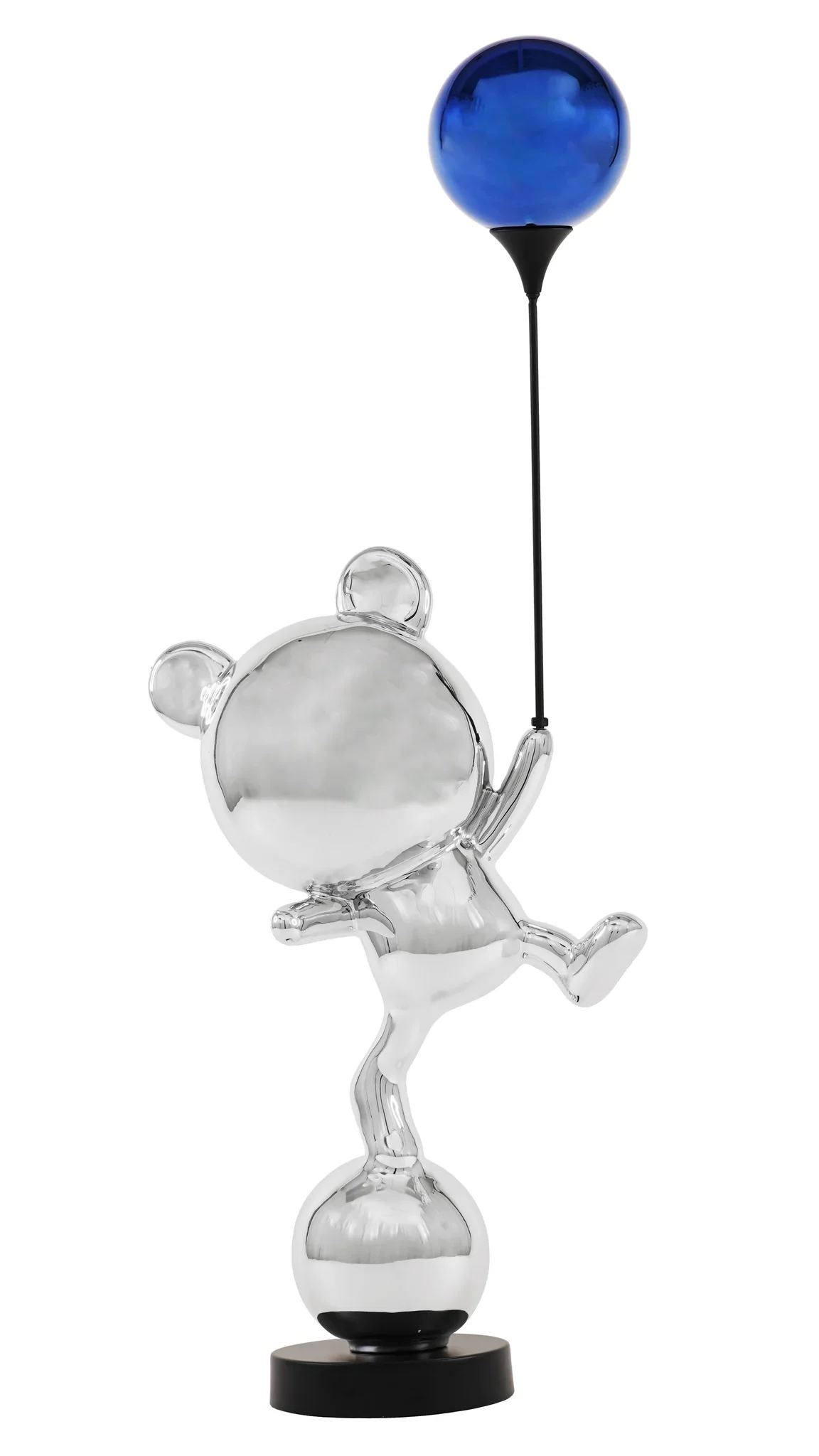 Chrome Bear Balloon Sculpture photo 2