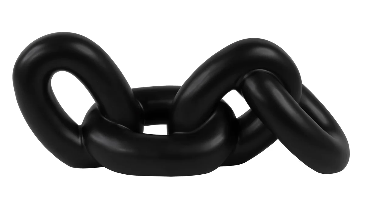 Ceramic Knot Tabletop Sculpture photo 2