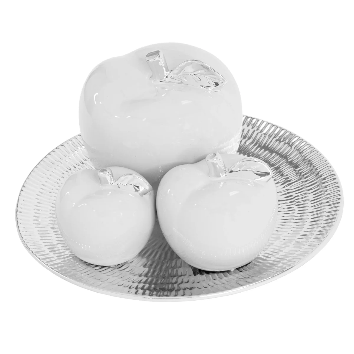 4pc Apple Set w/ Plate Kitchen Decor photo 2