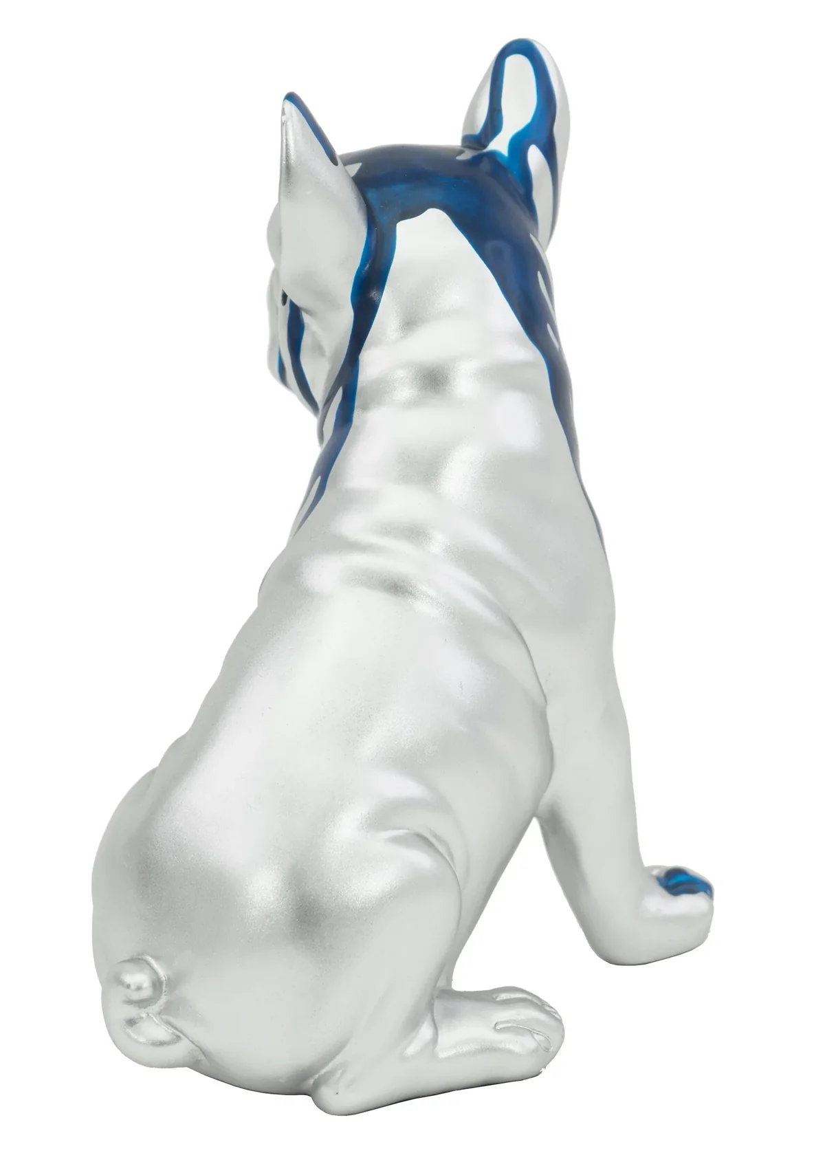 Painted French Bull Dog Sculpture photo 2