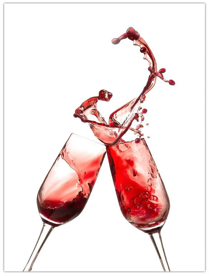 Kitchen Wine Cups Glass Wall Art photo 2