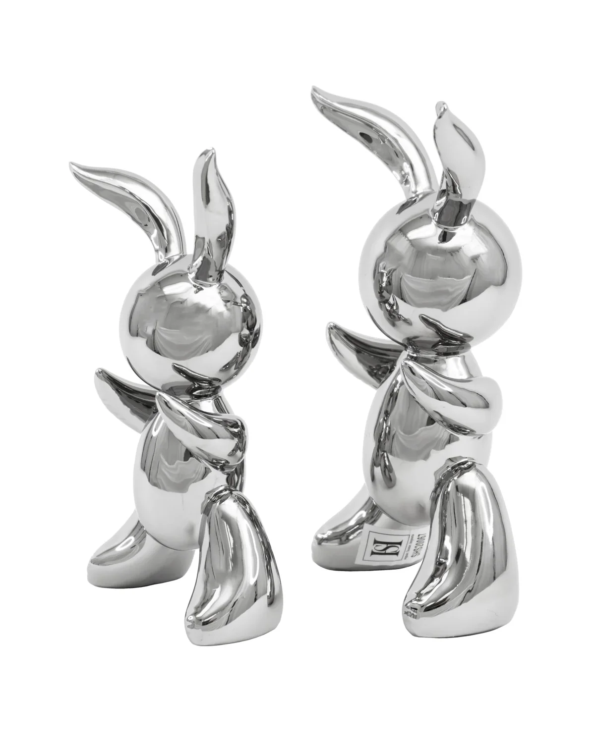 2pc Standing Bunnies photo 2