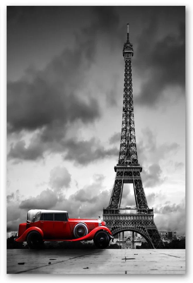 Paris Monuments Glass Wall Art photo 3