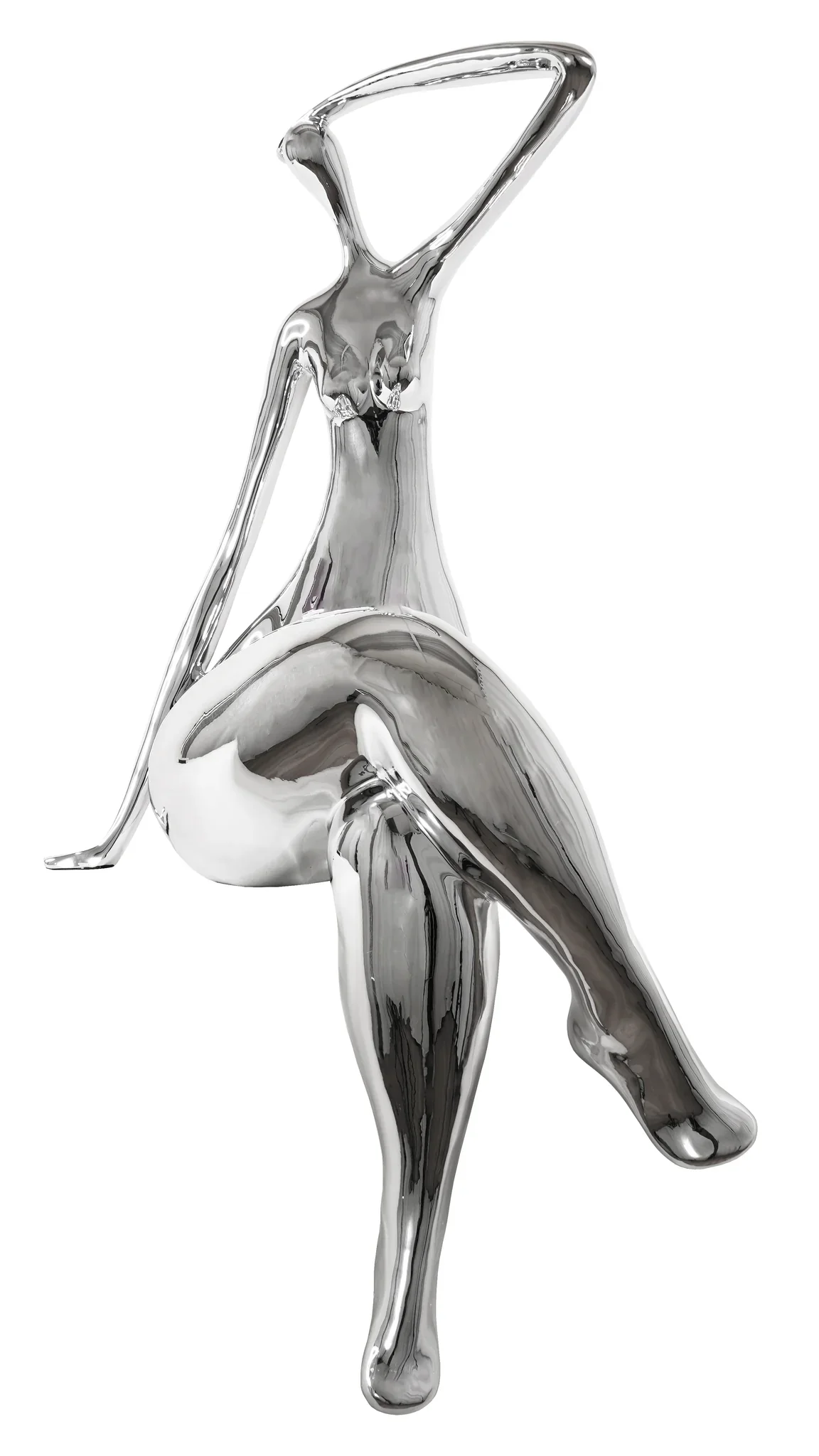 On Edge Woman Sculpture photo 3