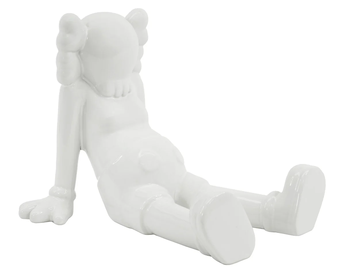 Sitting Clown Ceramic Sculpture photo 3