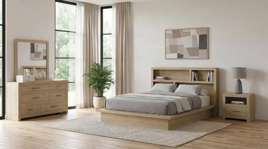 Hendricks Bedroom Set 4pc Queen Bedroom Set