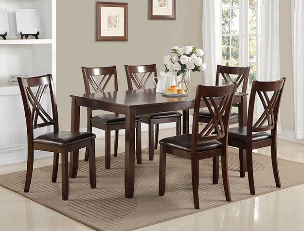 Eloise Dining Set Brown