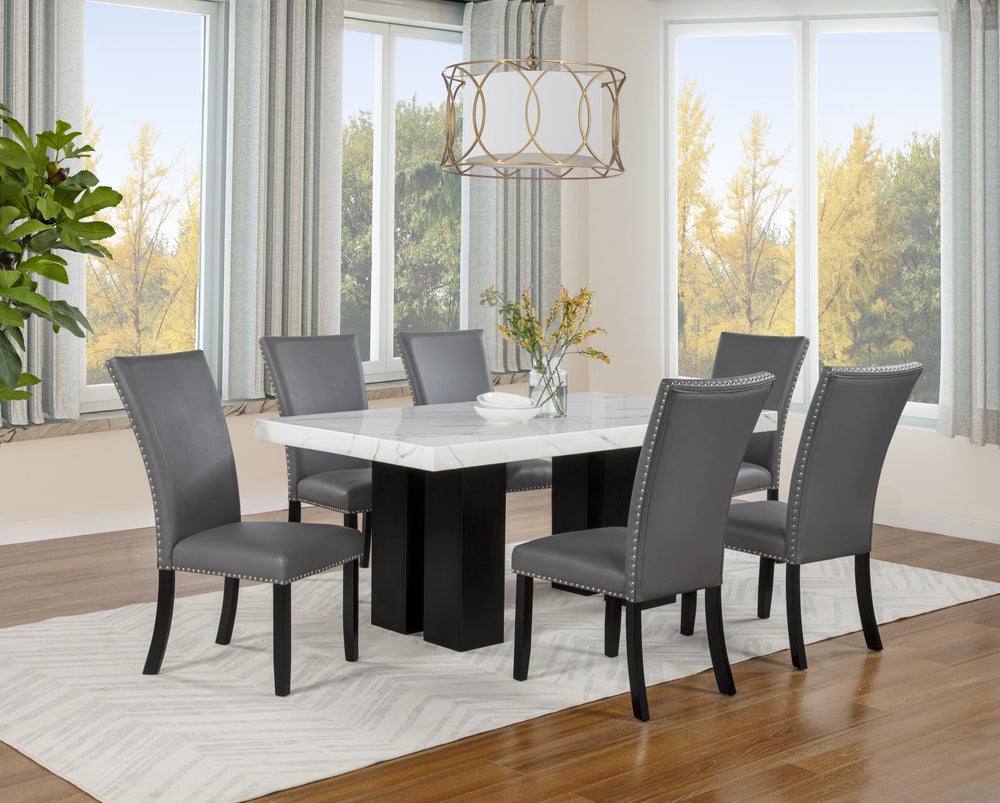 Blaze Dining Set Gray / 5pc dining set- table and 4 chairs
