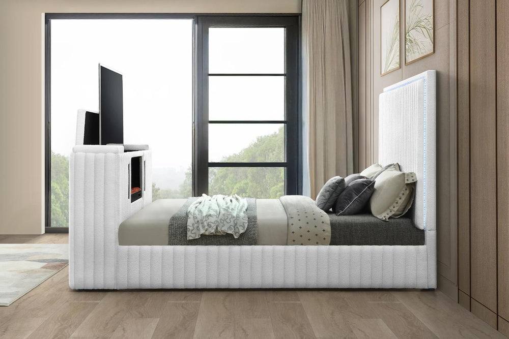 Rosalie Bed Frame White / Queen