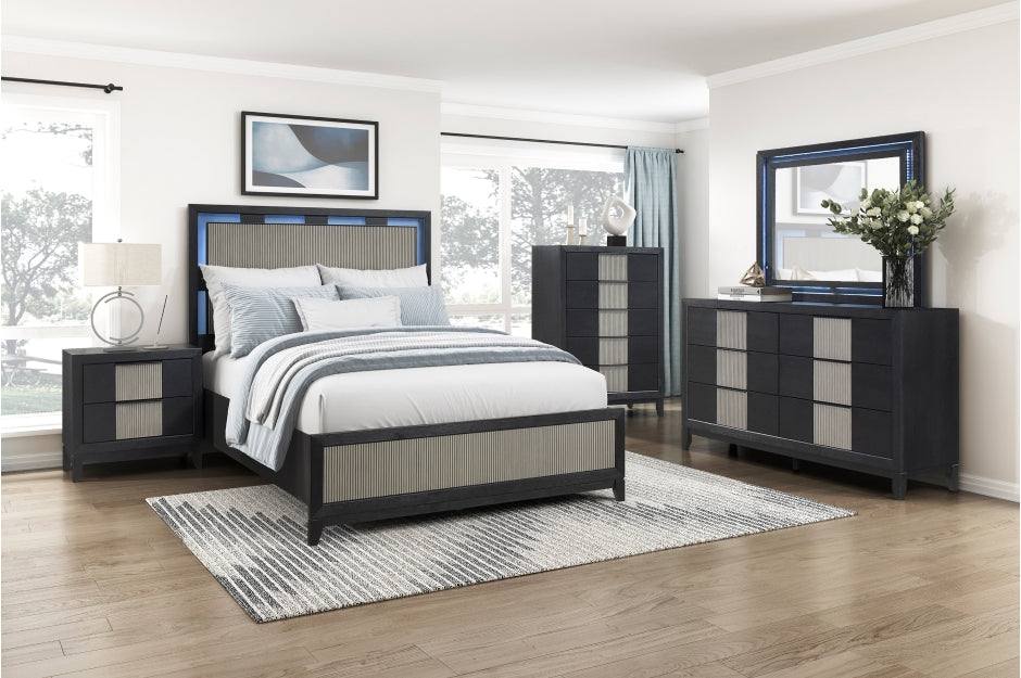 Garrison Bedroom Set 4pc Queen Bedroom Set