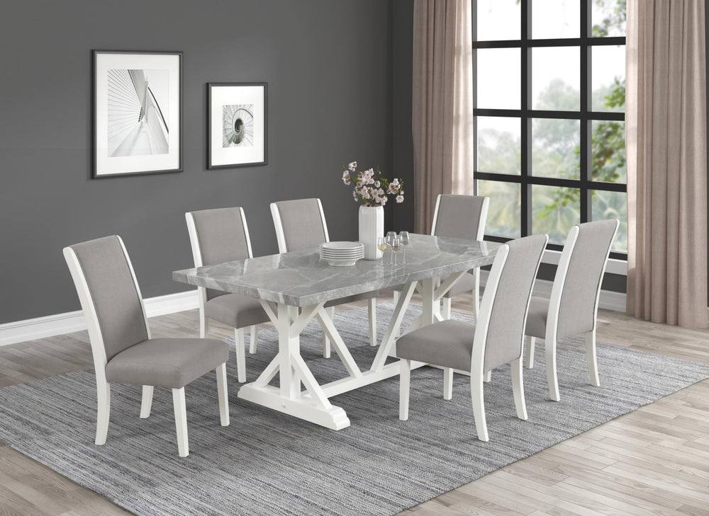 Sarah Dining Set 7pc dining set- Table and 6 Chairs