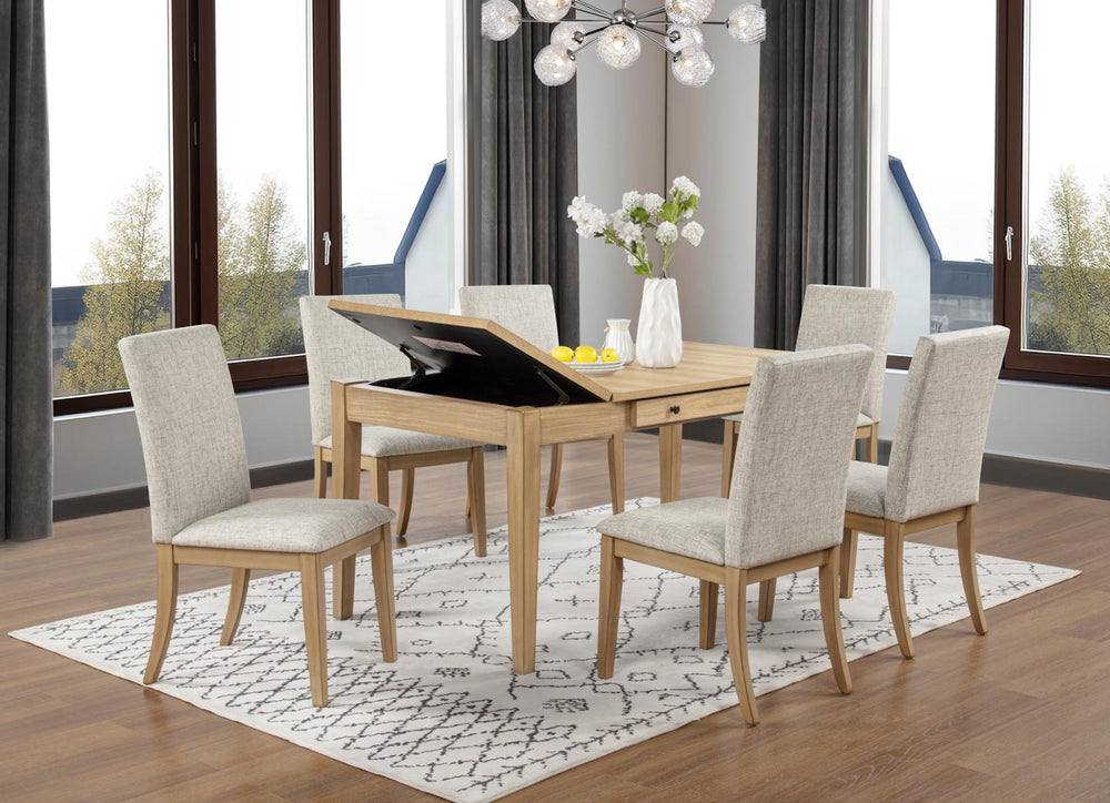 Zurich Dining Set 7pc Table and 6 Chairs