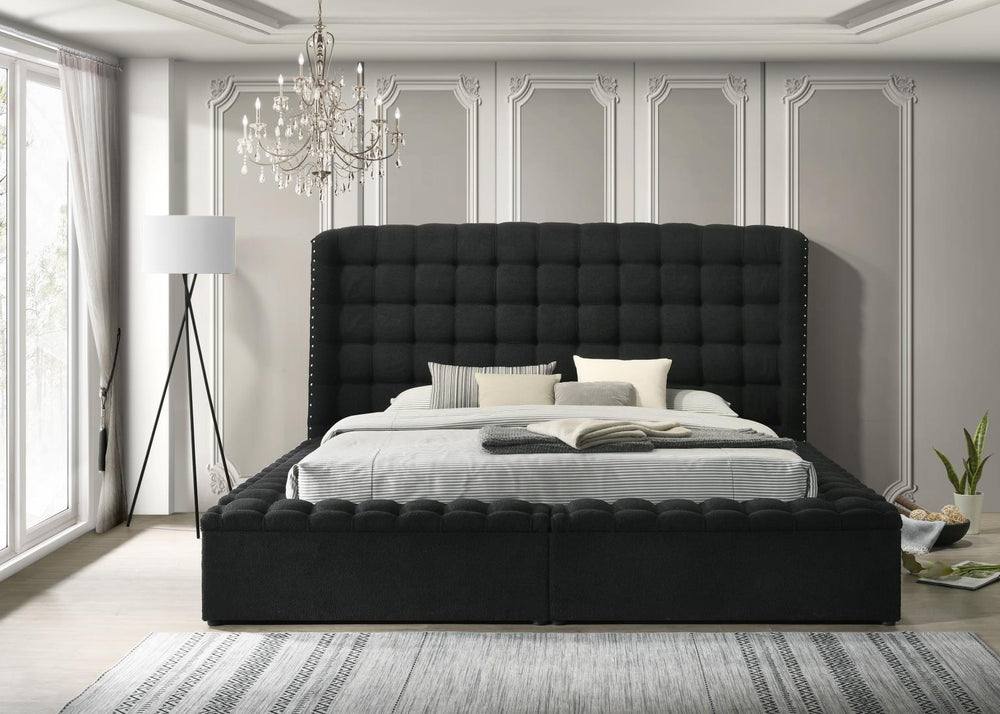Versaley Bed Frame Black / Queen