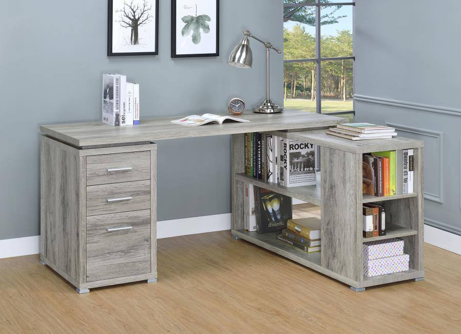 Yvette L-Shape Computer Desk