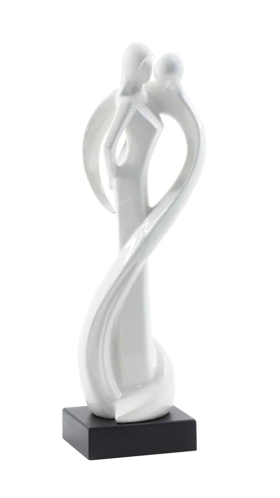 Standing Couple White Sculpture