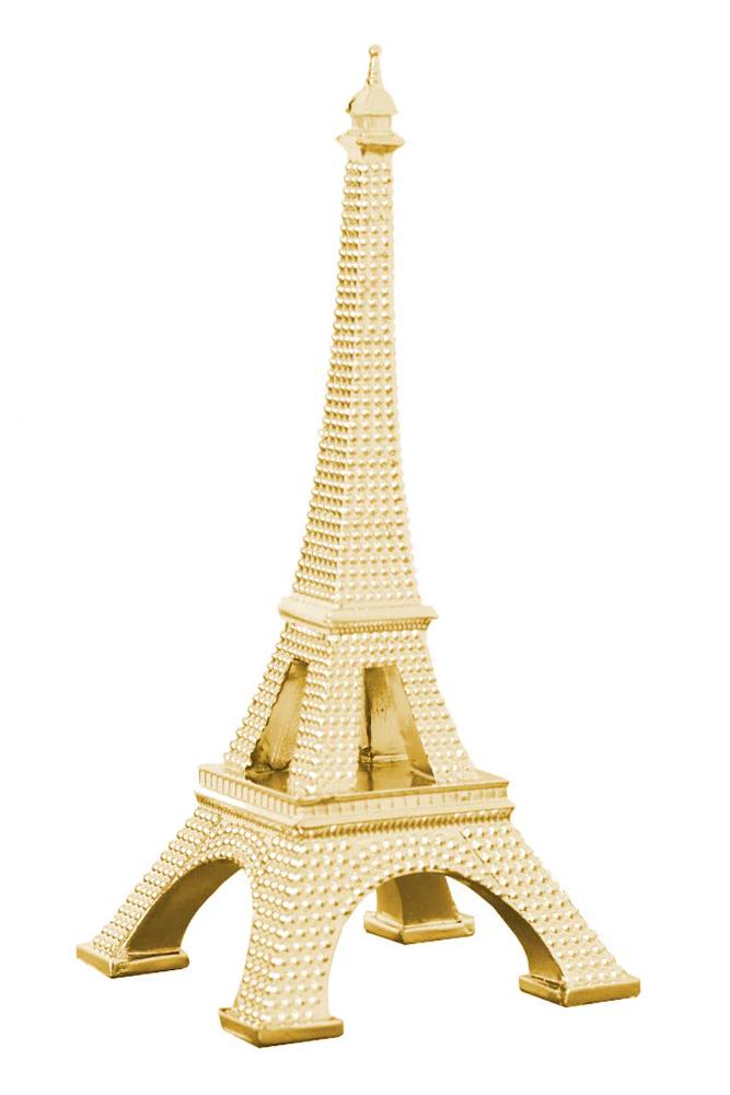 Eiffel Tower Decor Sculpture 22"