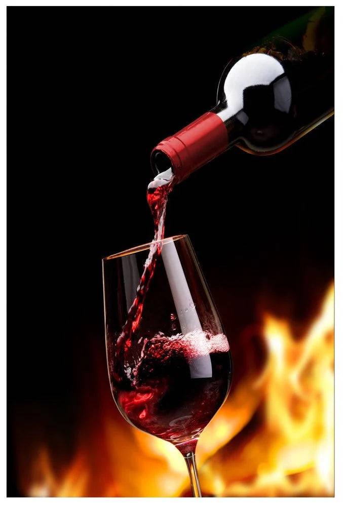 Wine Cups Glass Wall Art Position 1