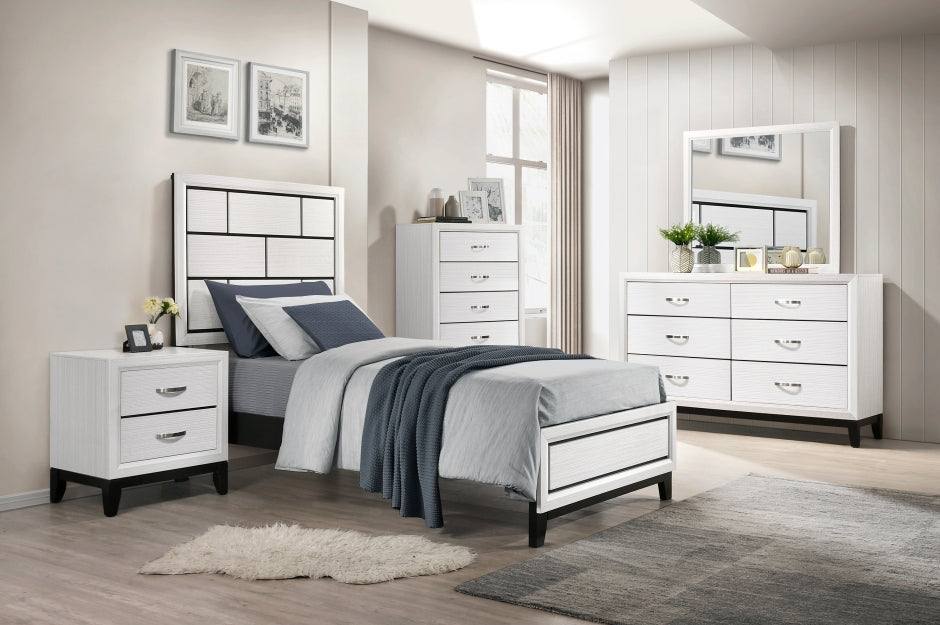 Davi Bedroom Set Twin 4pc set
