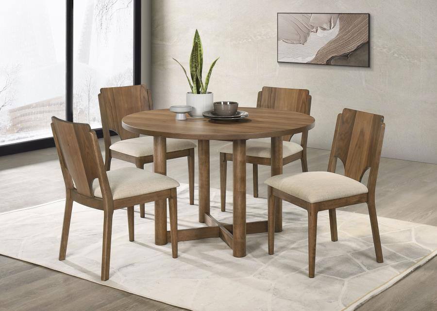 Crestmore Dining Set Round 5pc Dining Set