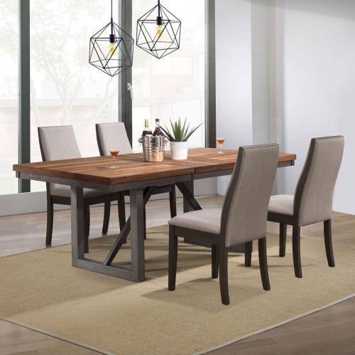 Spring Creek Dining Set 5pc Dining Set / Taupe