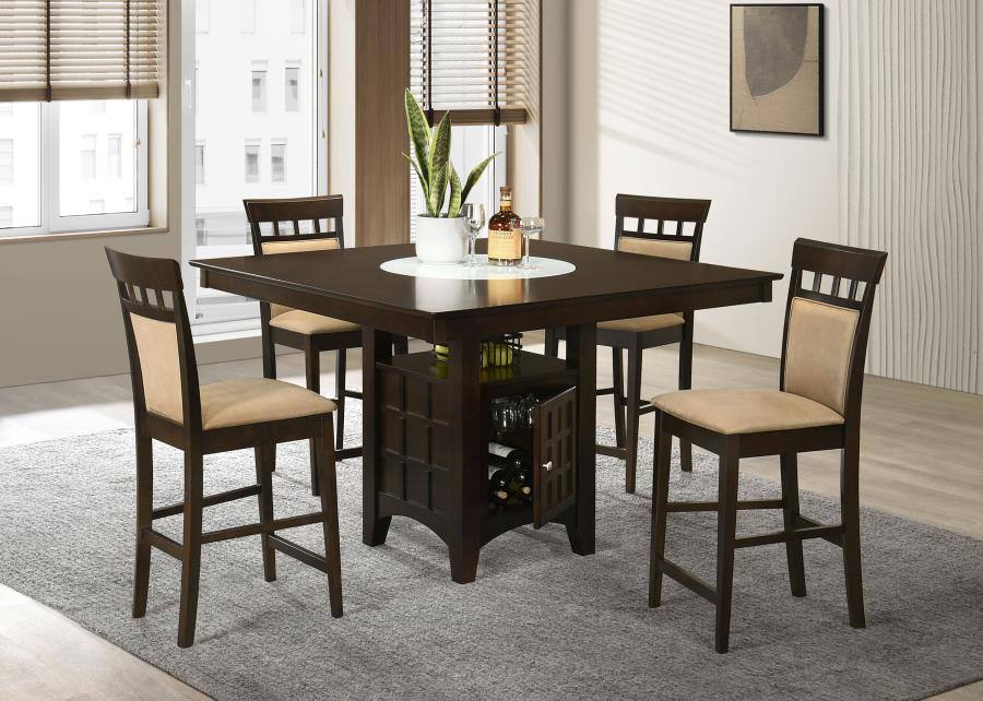 Gabriel II Counter-Height Dining Set 5pc Dining Setq