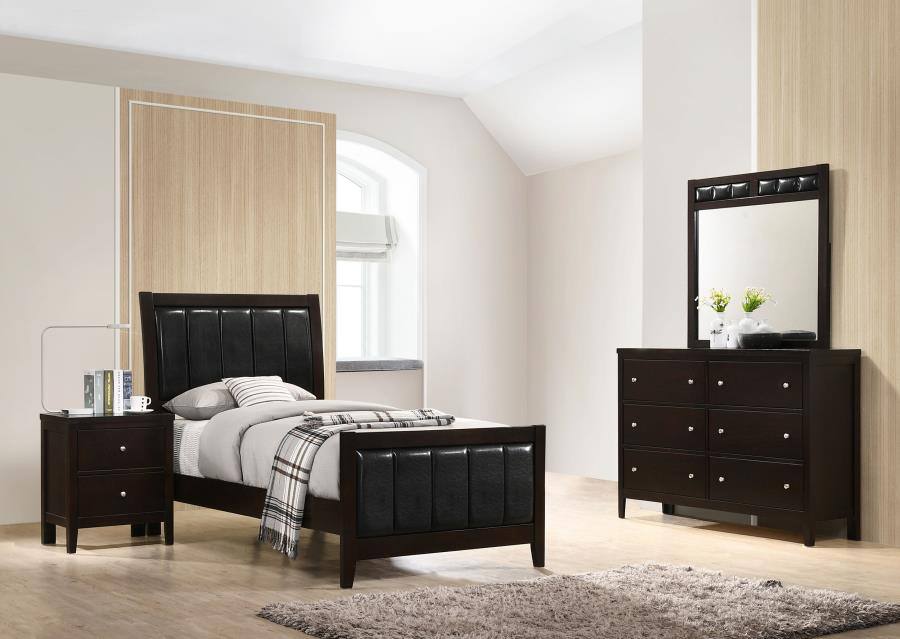 Carlton Bedroom Set Twin 4pc set