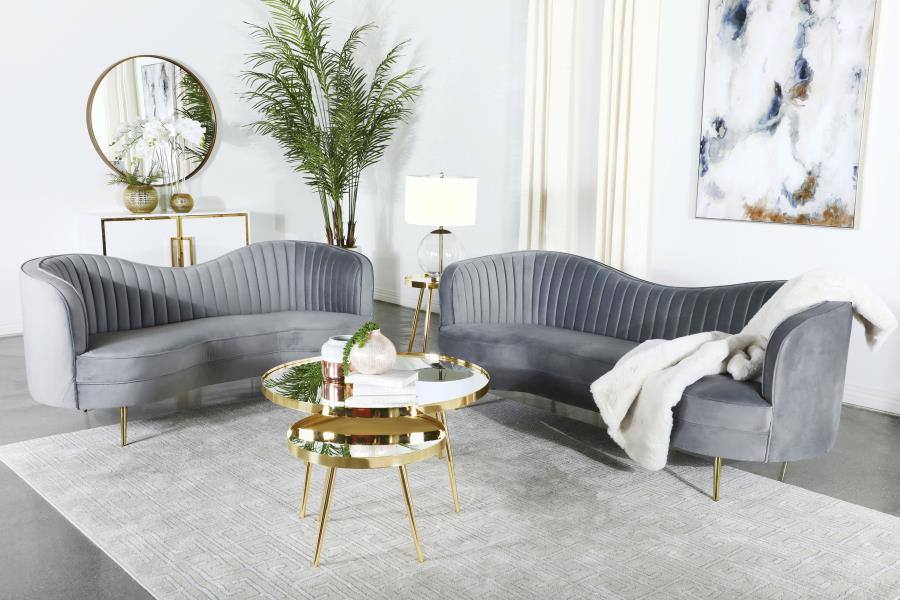 Sophia Livingroom Set 2pc sofa and loveseat
