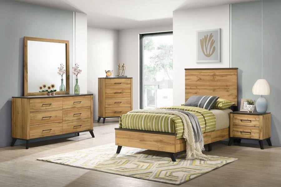Kaywood Bedroom Set Twin 4pc set