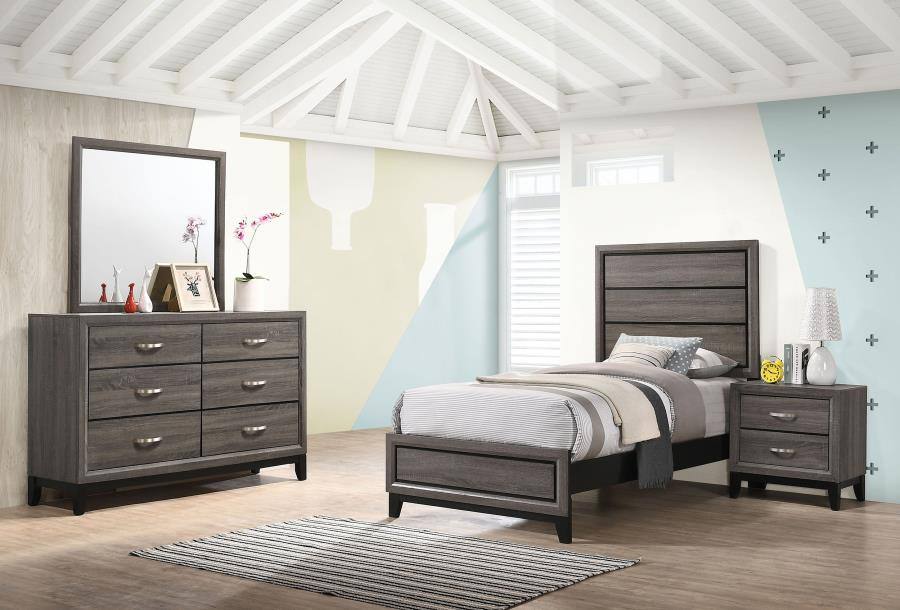 Watson Bedroom Set Twin / 4pc Bedroom Set